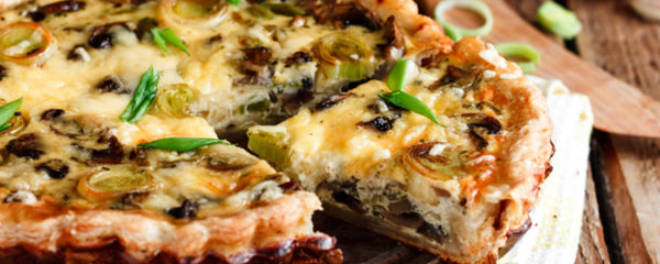 quiche aux epinards et aux lentilles